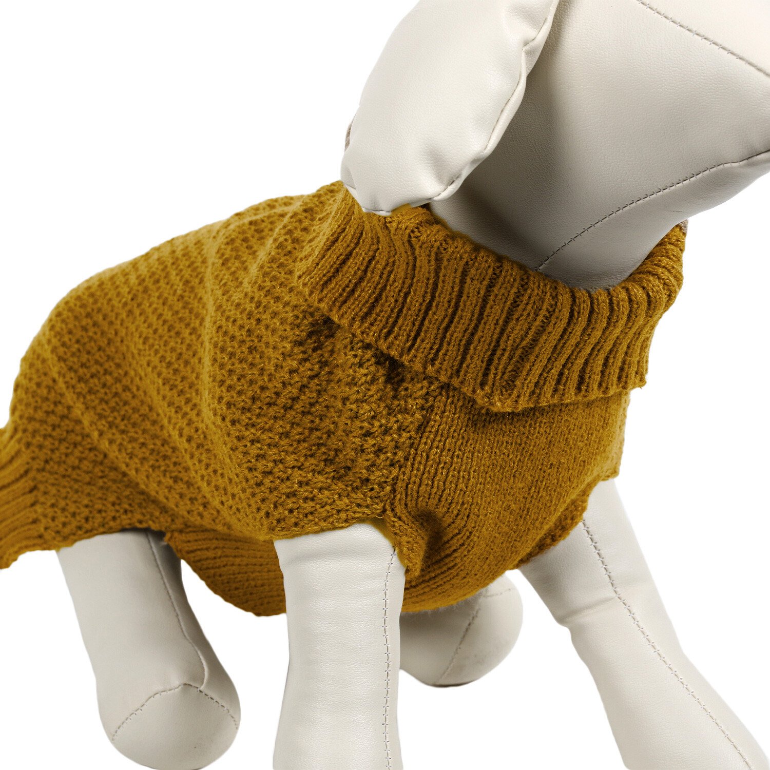 Reflective Rolled Neck Jumper - 20cm Image 5