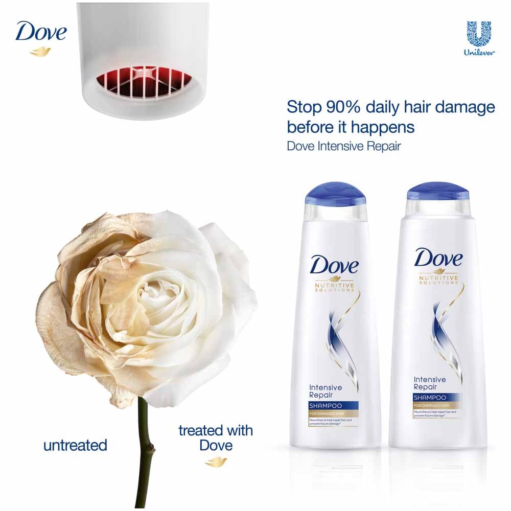 Dove Intensive Repair Shampoo Case of 6 x 400ml Image 4