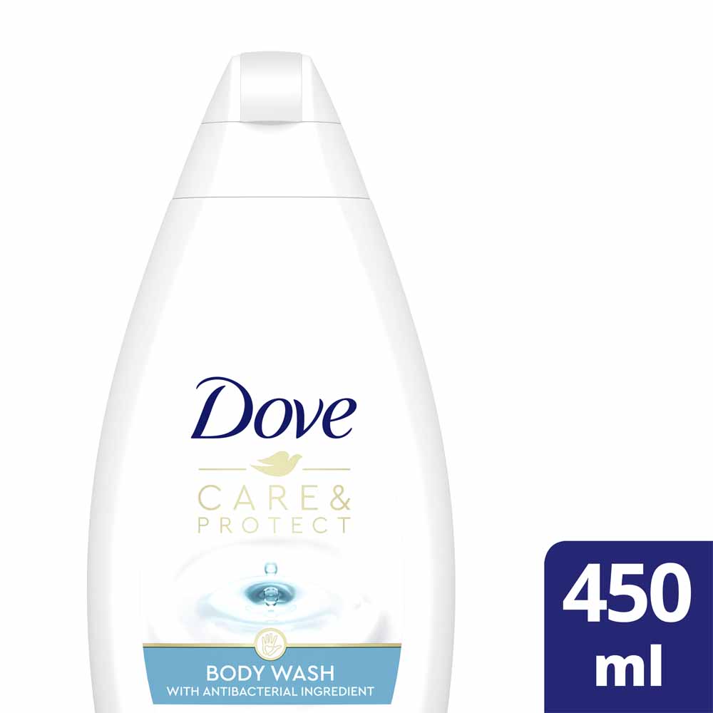Dove Body Wash Care & Protect 450ml Image 1