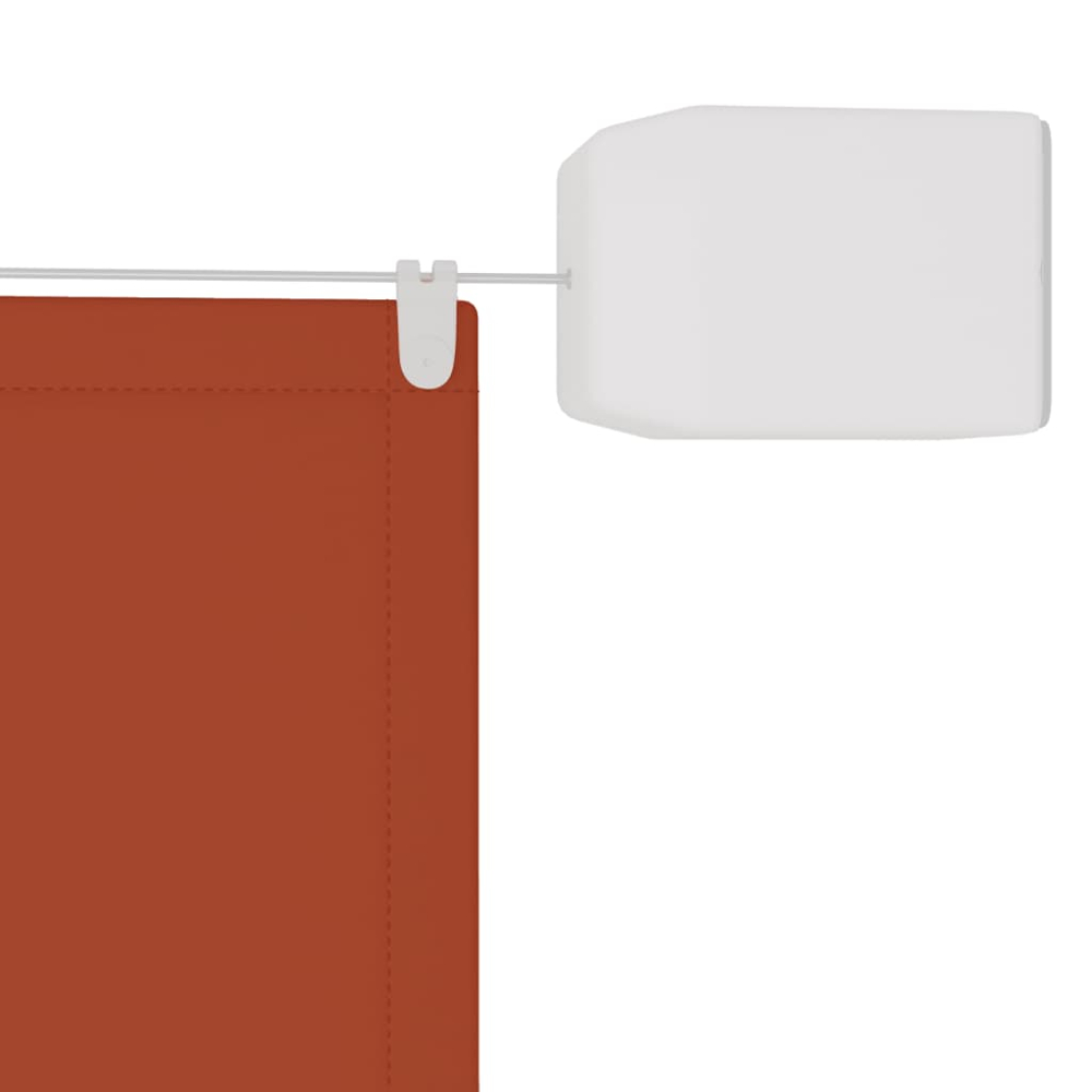 vidaXL Red Oxford Fabric Vertical Awning 1.4 x 4.2cm Image 3
