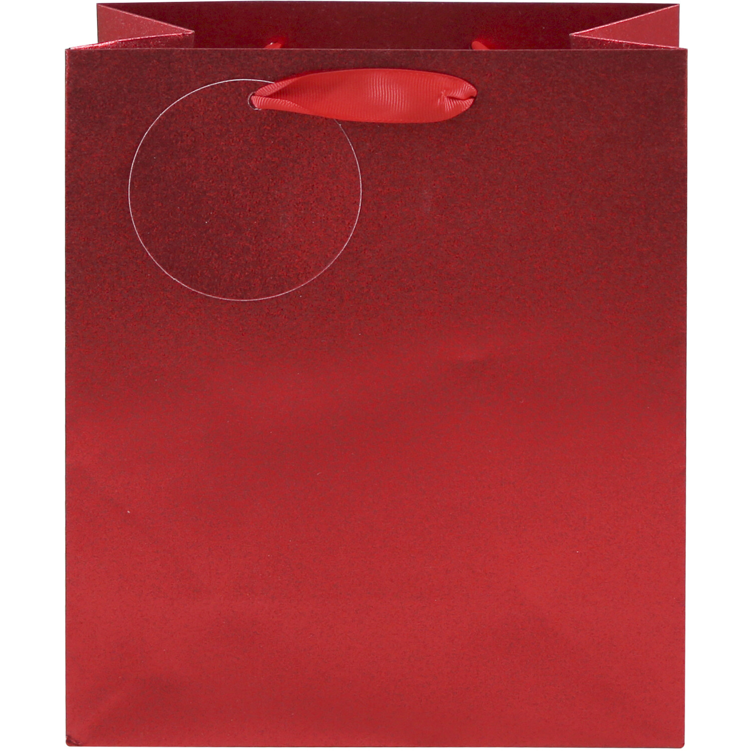 Shimmer Gift Bag - Red / Medium Image 2