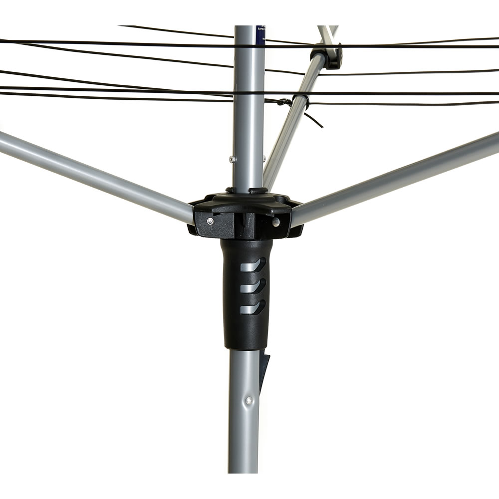 Wilko 3 Arm Rotary Airer 40m Image 2