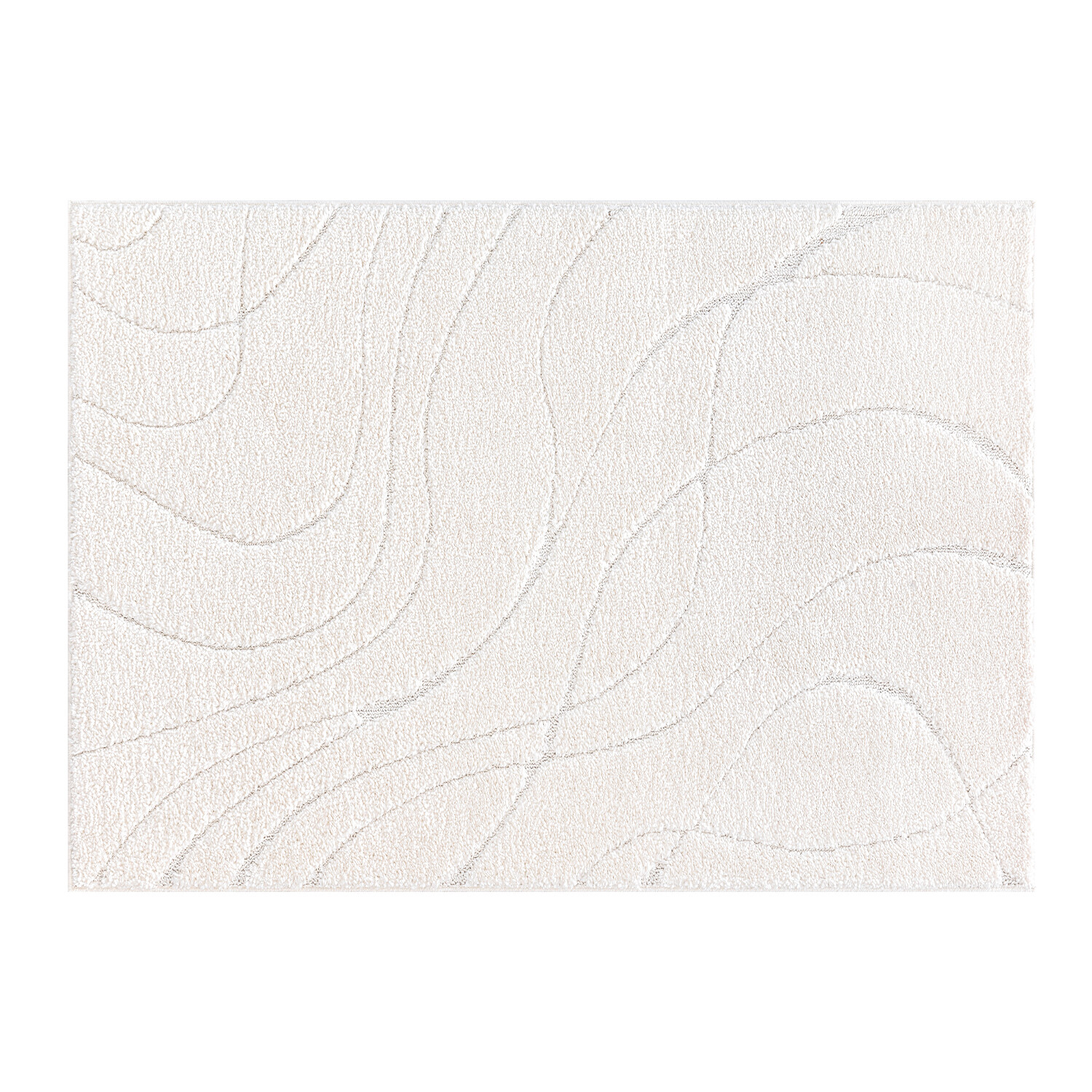 Nevada Abstract Swirl Rug - Cream / 160cm Image 1