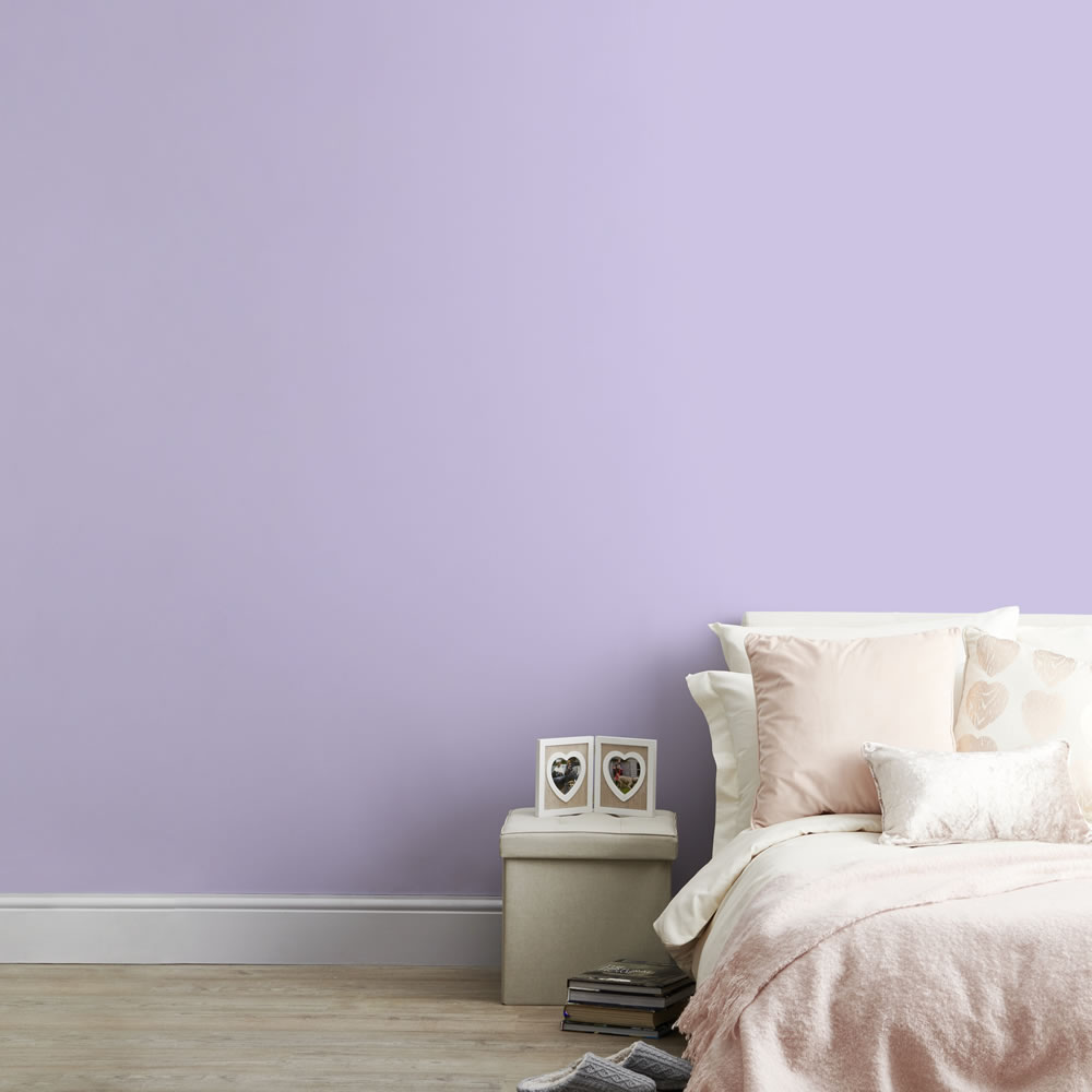 Wilko Powder Purple Emulsion Paint Tester Pot 75ml Image 3