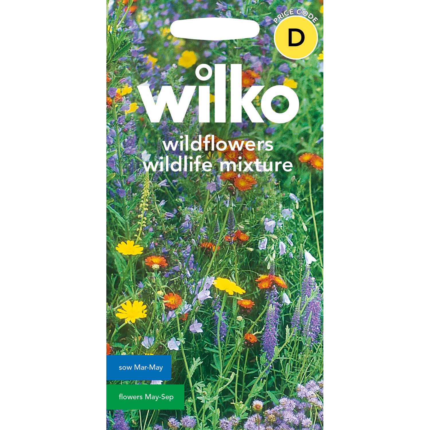 Wildlife Mix Wildflower Seeds Multicolour Image 1