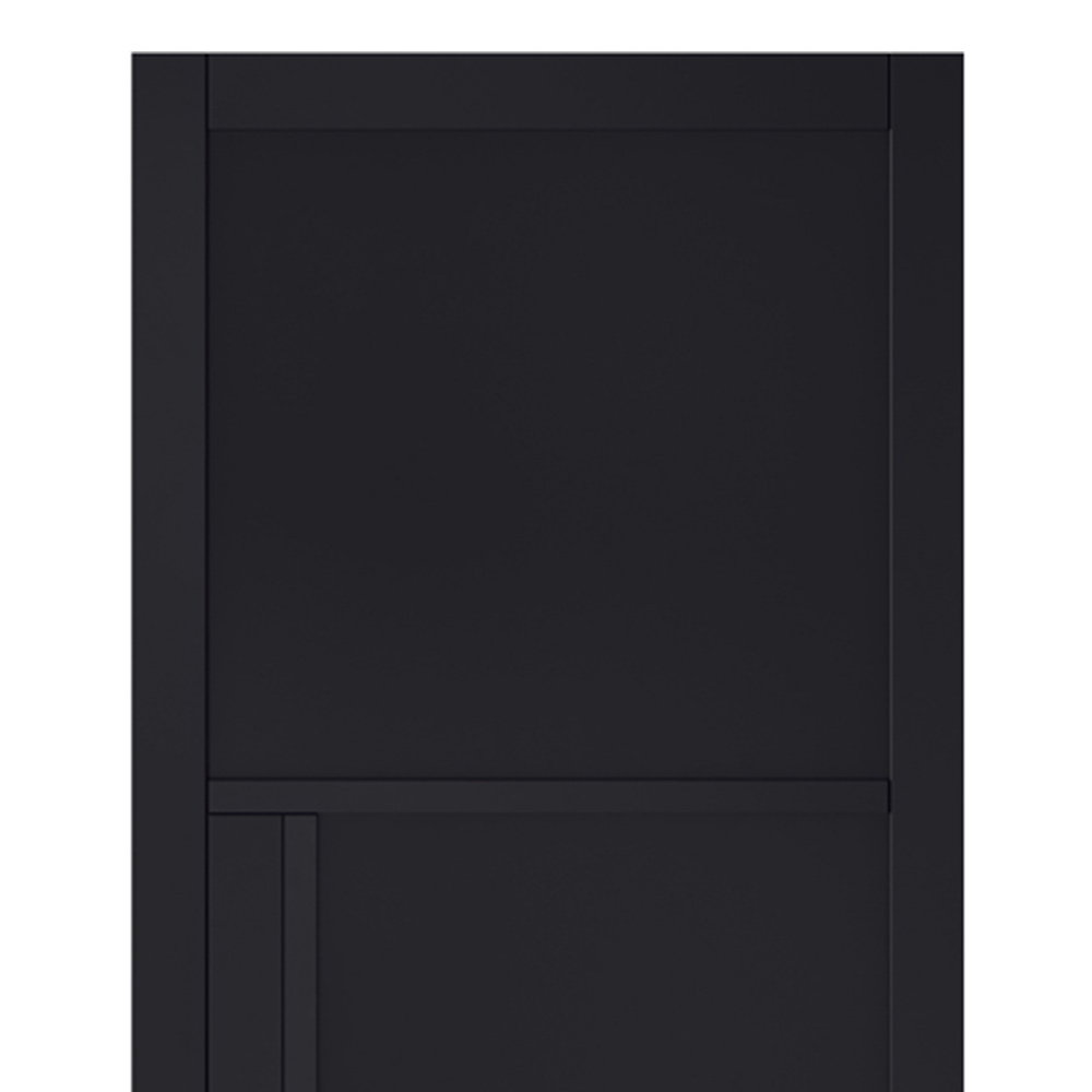 LPD Tribeca Black 3 Panel Solid Internal Door 1981 x 838mm Image 2