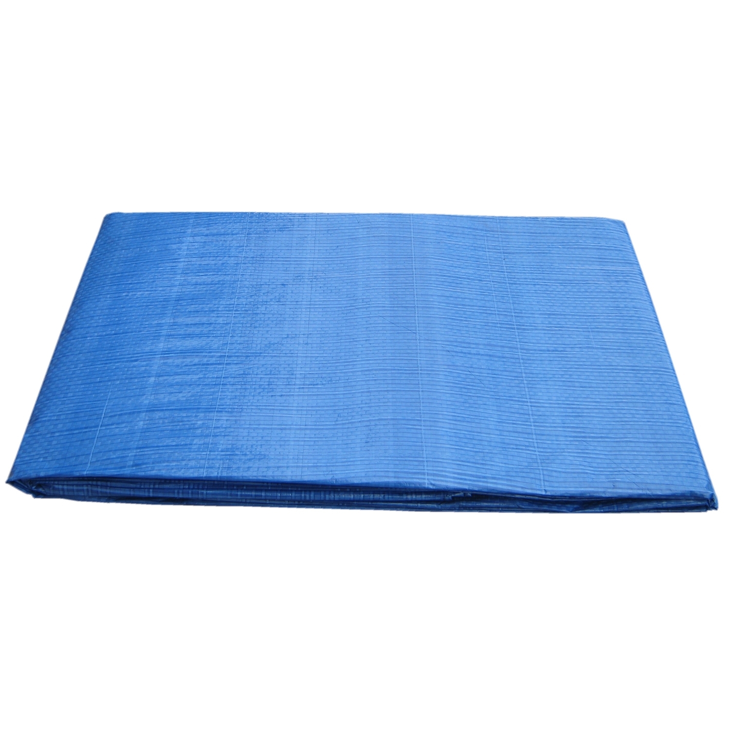 Blue Heavy Duty Poly Tarpaulin 3.6m Image 2