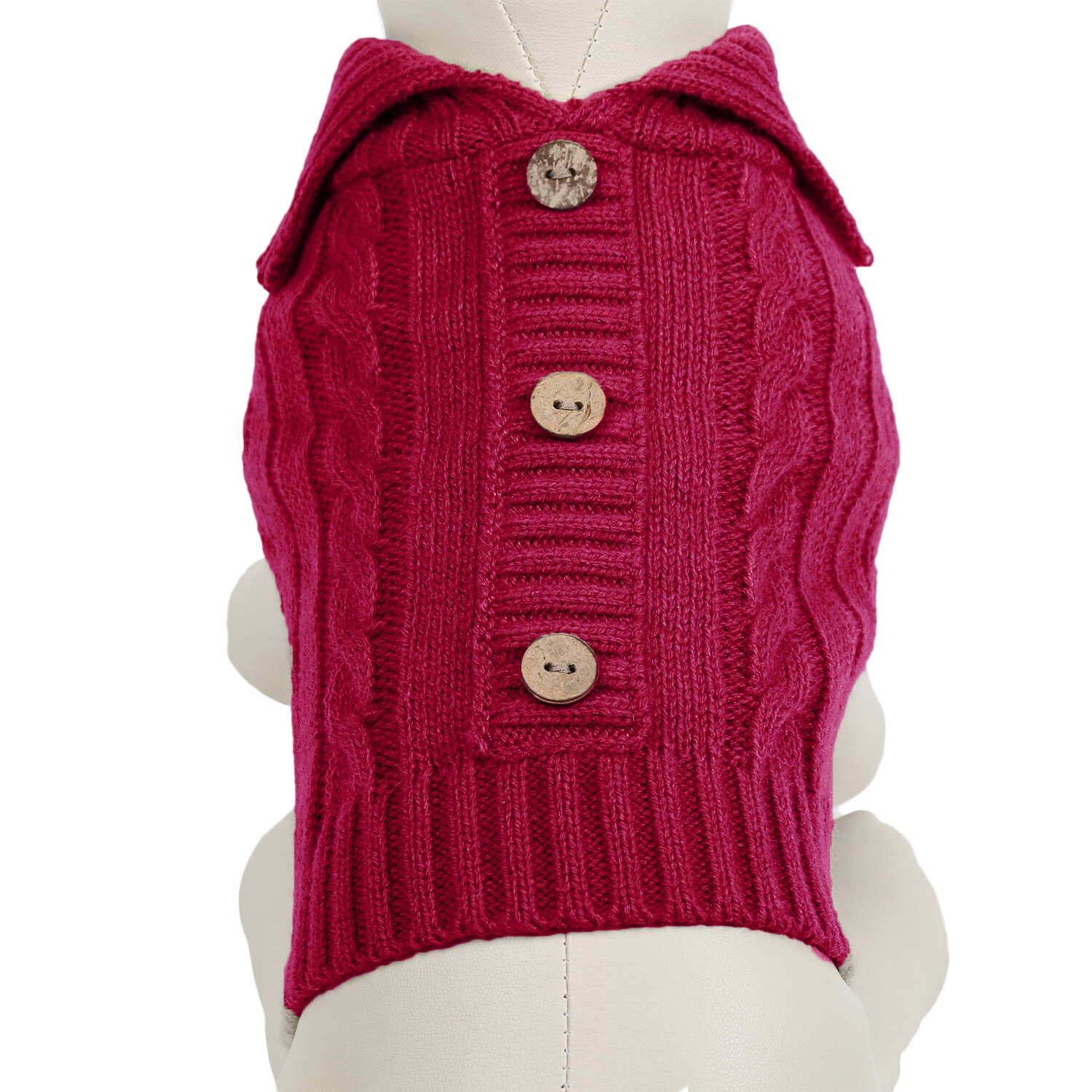 Buttoned Knit Jumper - 40cm Image 11