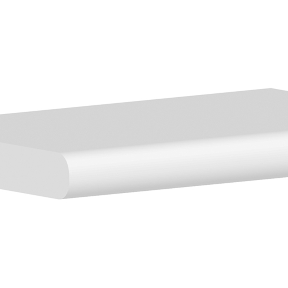 National Skirting White Full Round Primed Window Board 25mm 300 x 4200mm Image 3