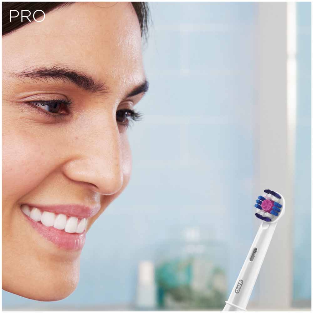 Oral-B Pro 2 2000 Electric Toothbrush Pink Image 9