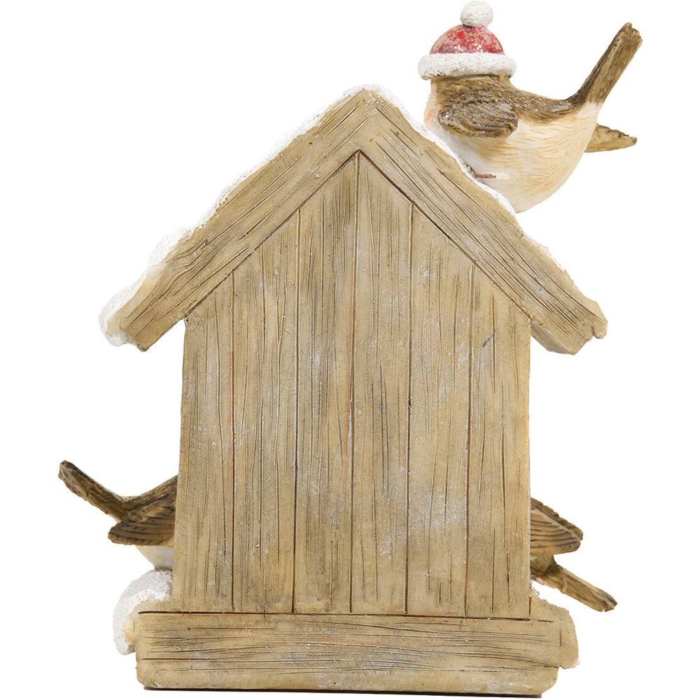 Light Up Robin Birdhouse Ornament Image 4