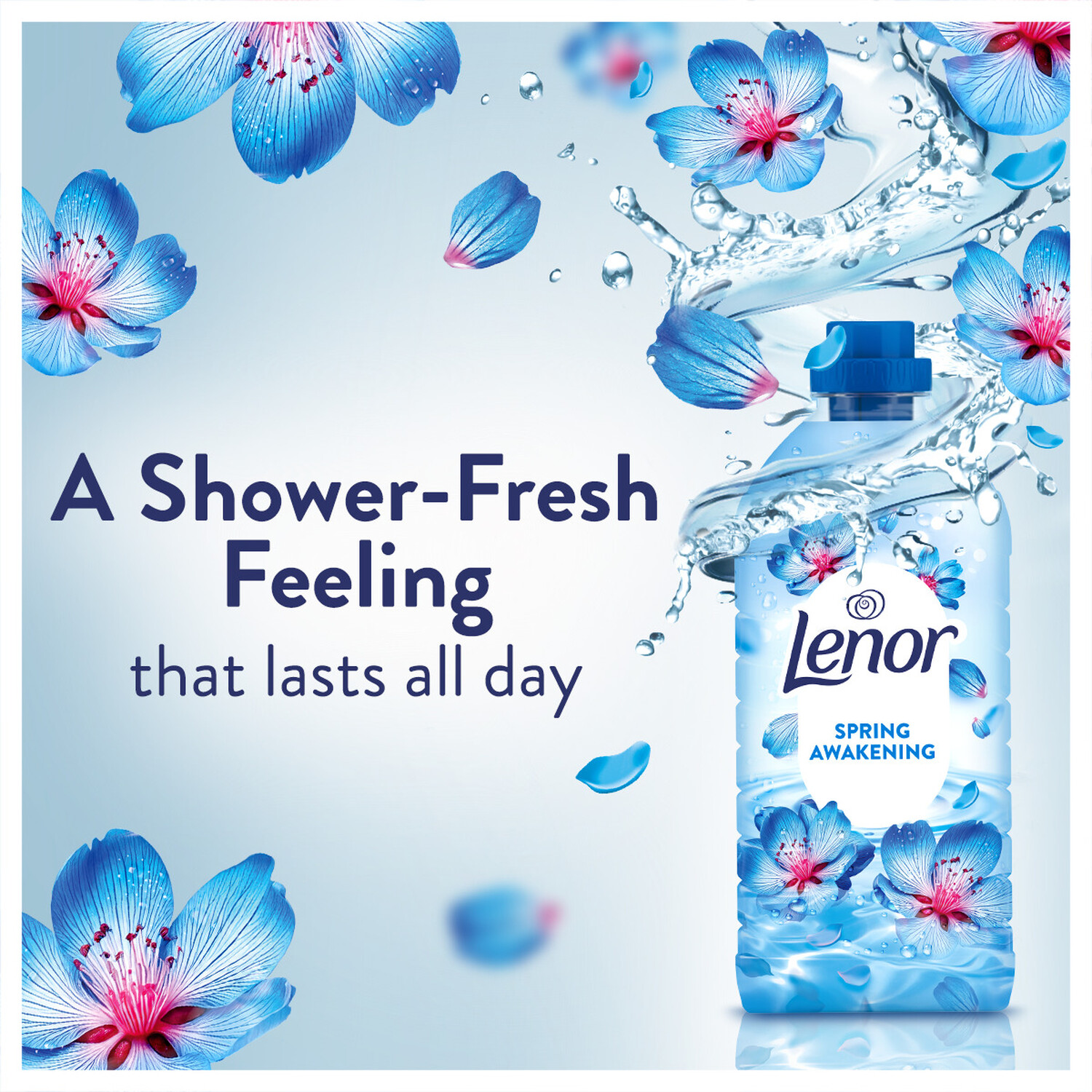 Lenor Shower Fresh Fabric Conditioner Spring Awakening 37 Image 3
