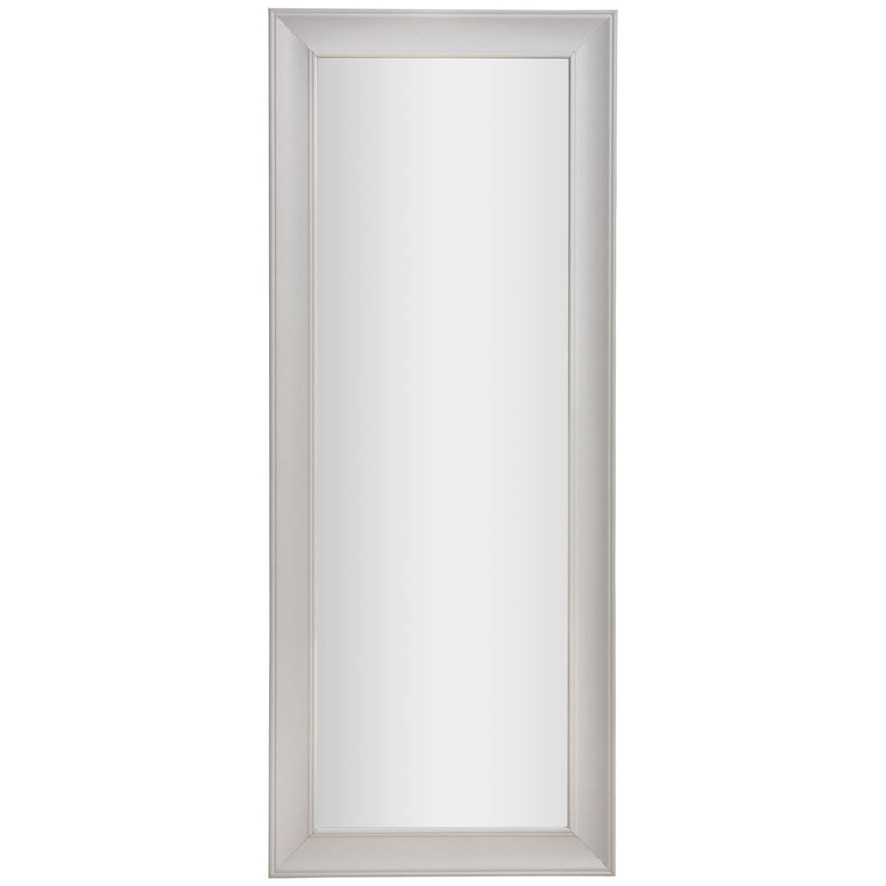 Wilko White Full Length Dress Mirror 132 x 40cm Image 1