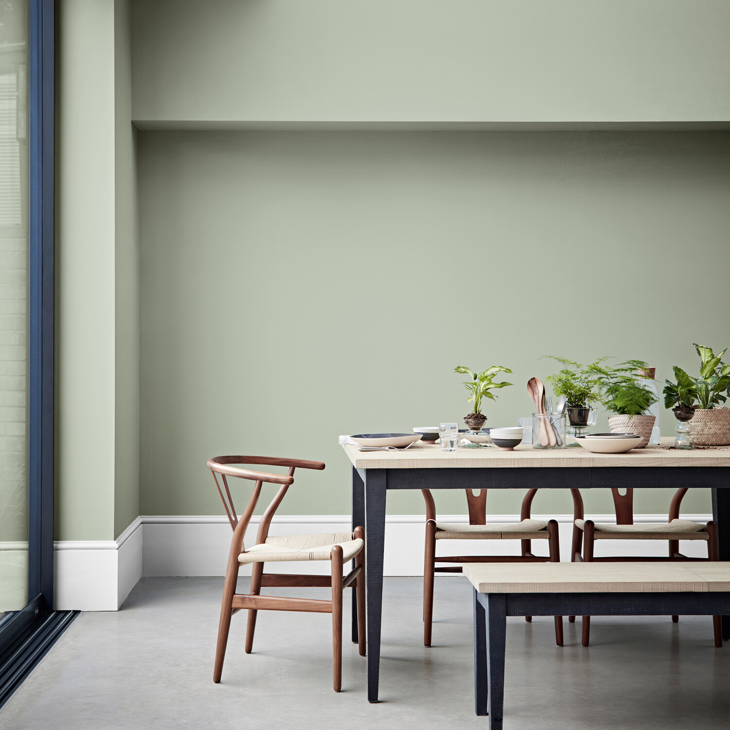 Crown Wall & Ceilings Mellow Sage Matt Emulsion Paint 2.5L Image 8