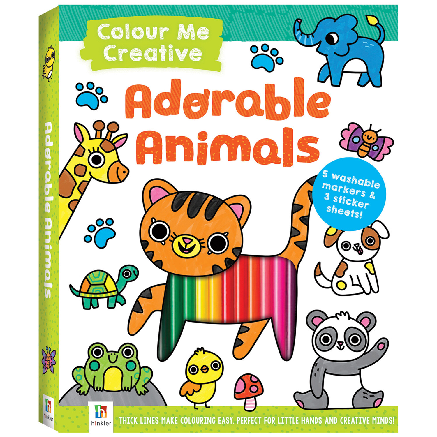 Colour Me Creative Adorable Animals Image