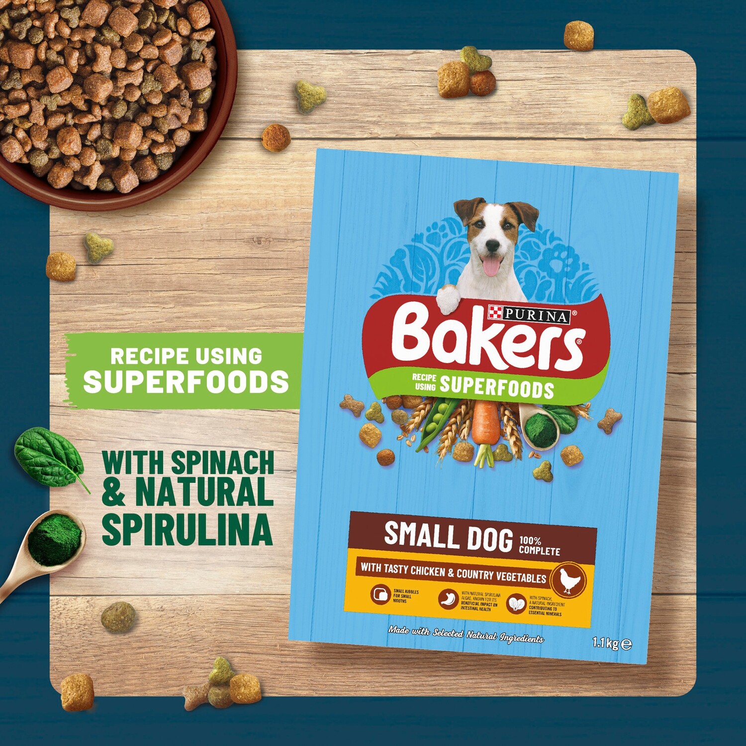 Bakers Dry Food for Small Dogs - 10kg Image 2