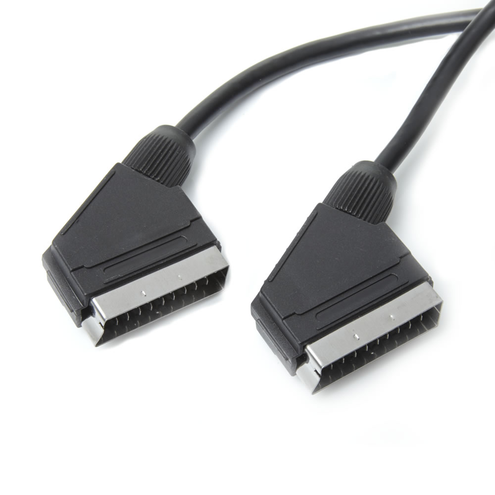 Wilko 1m Scart Cable Image 1