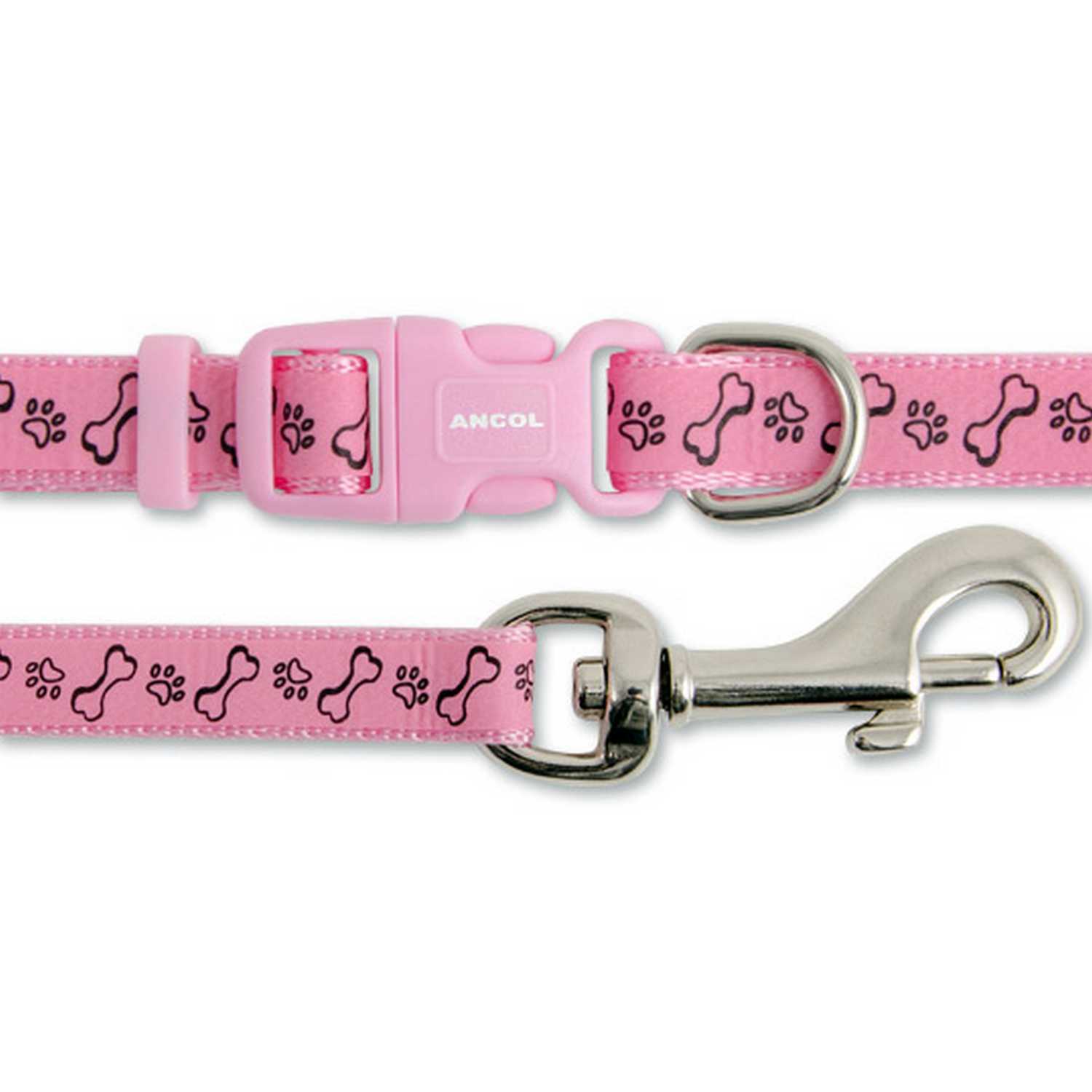 Pink puppy best sale collar and lead