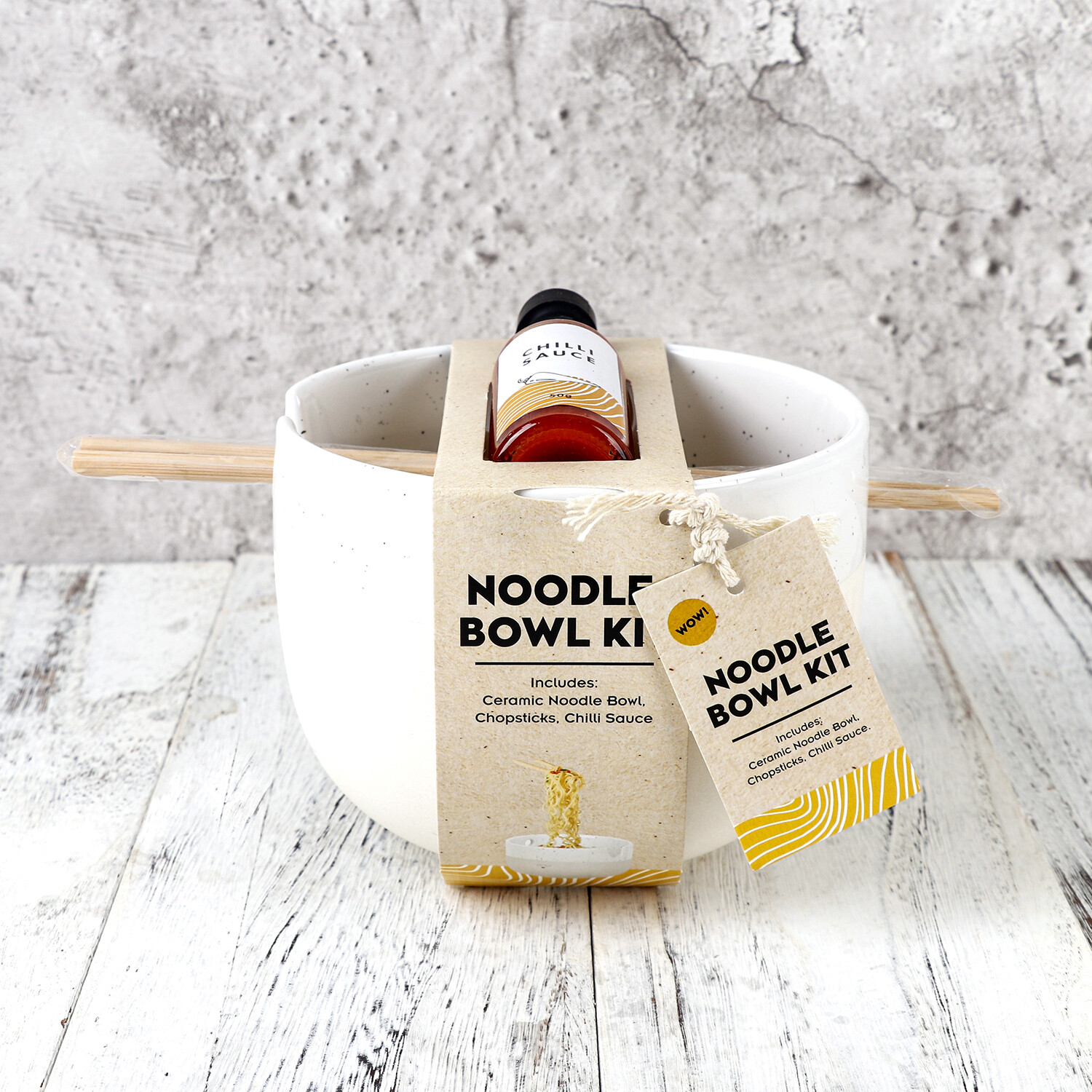 Noodle Bowl Set - White Image 4