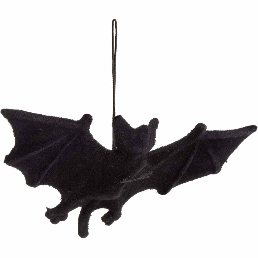 Wilko Halloween Hanging Bats 6 Pack Image 2