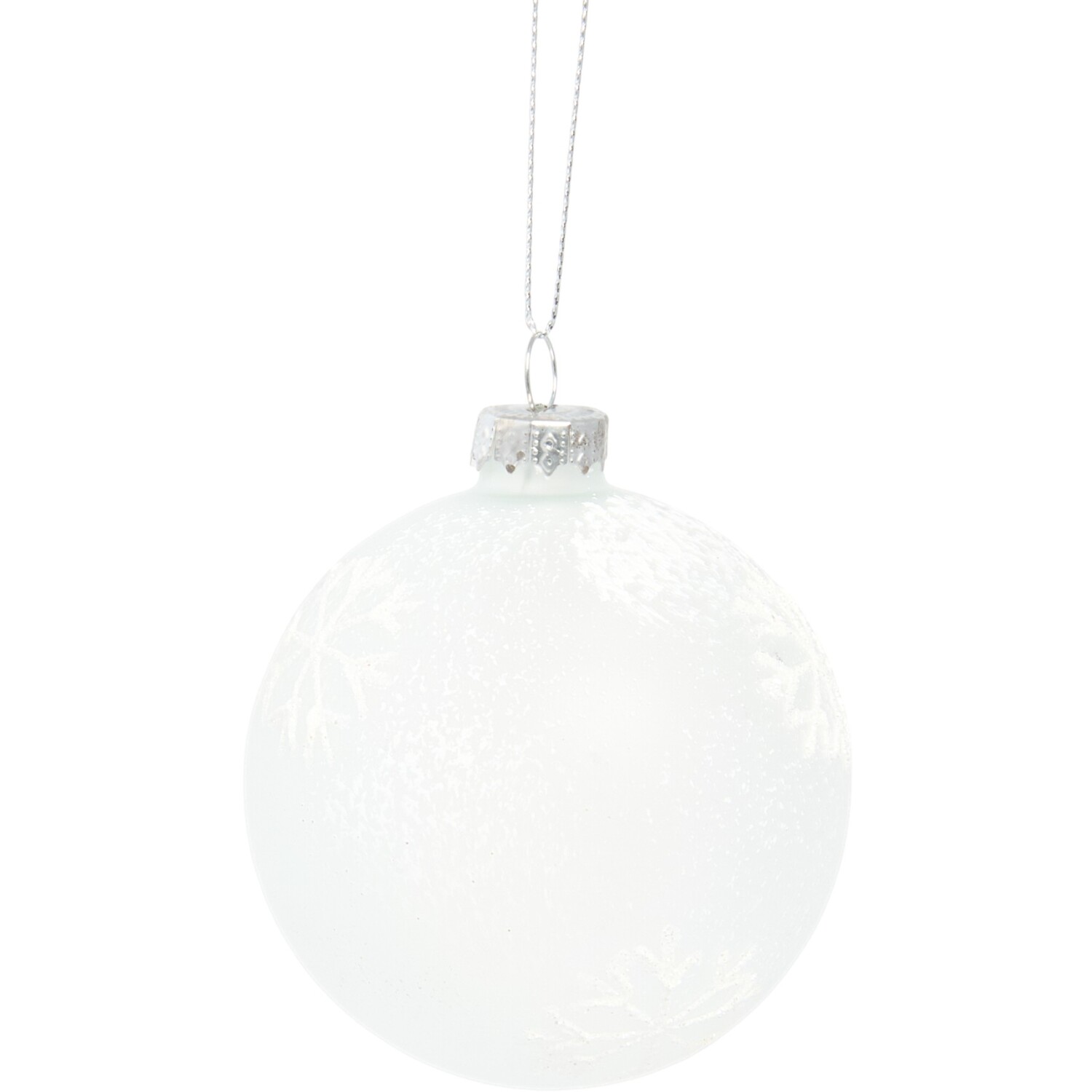 Frosted Winter Bauble Image 3