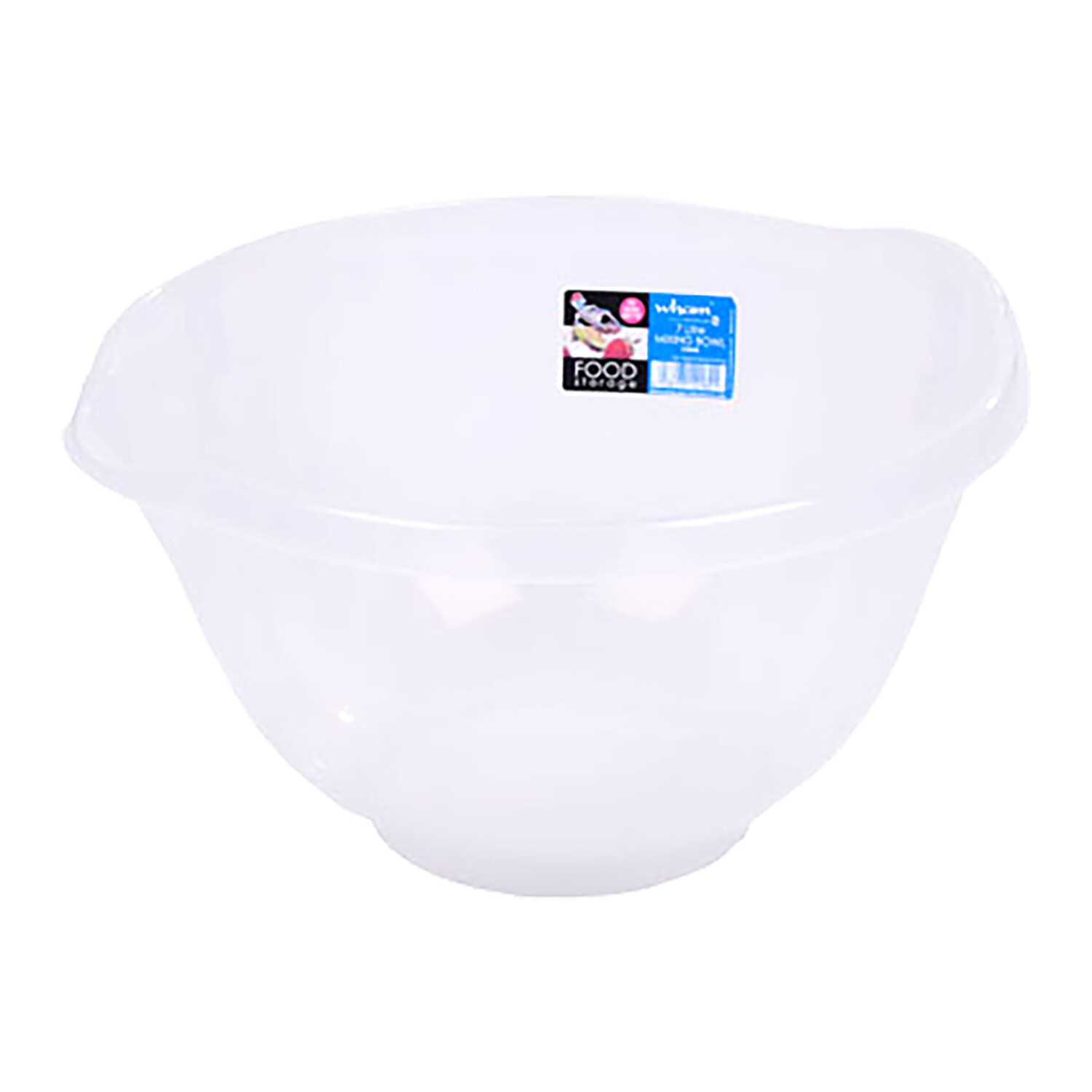 Clear Mixing Bowls - 7 Litre Image
