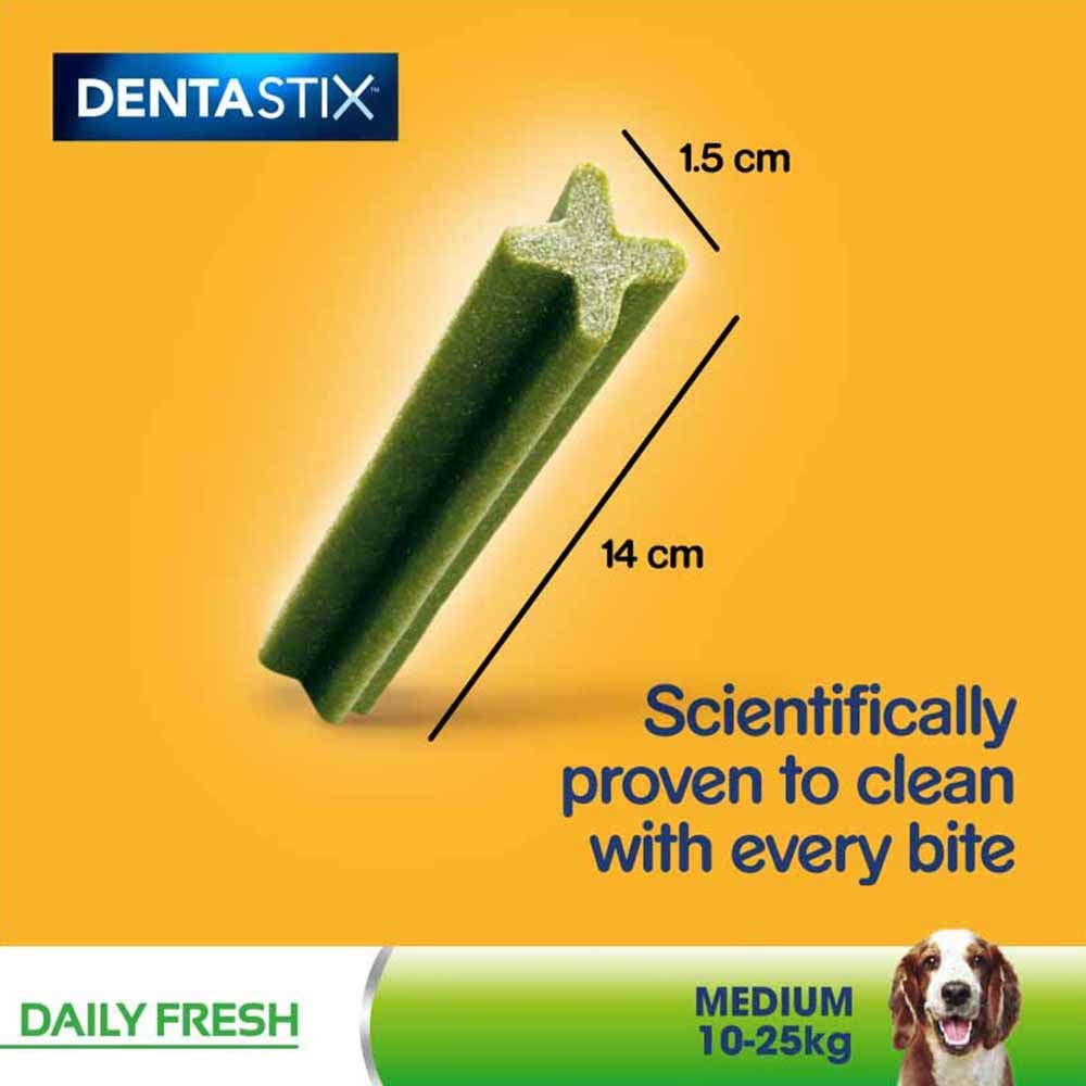 Pedigree Dentastix Daily Oral Care Medium Dog Treats 28 Pack Case of 4 Image 9