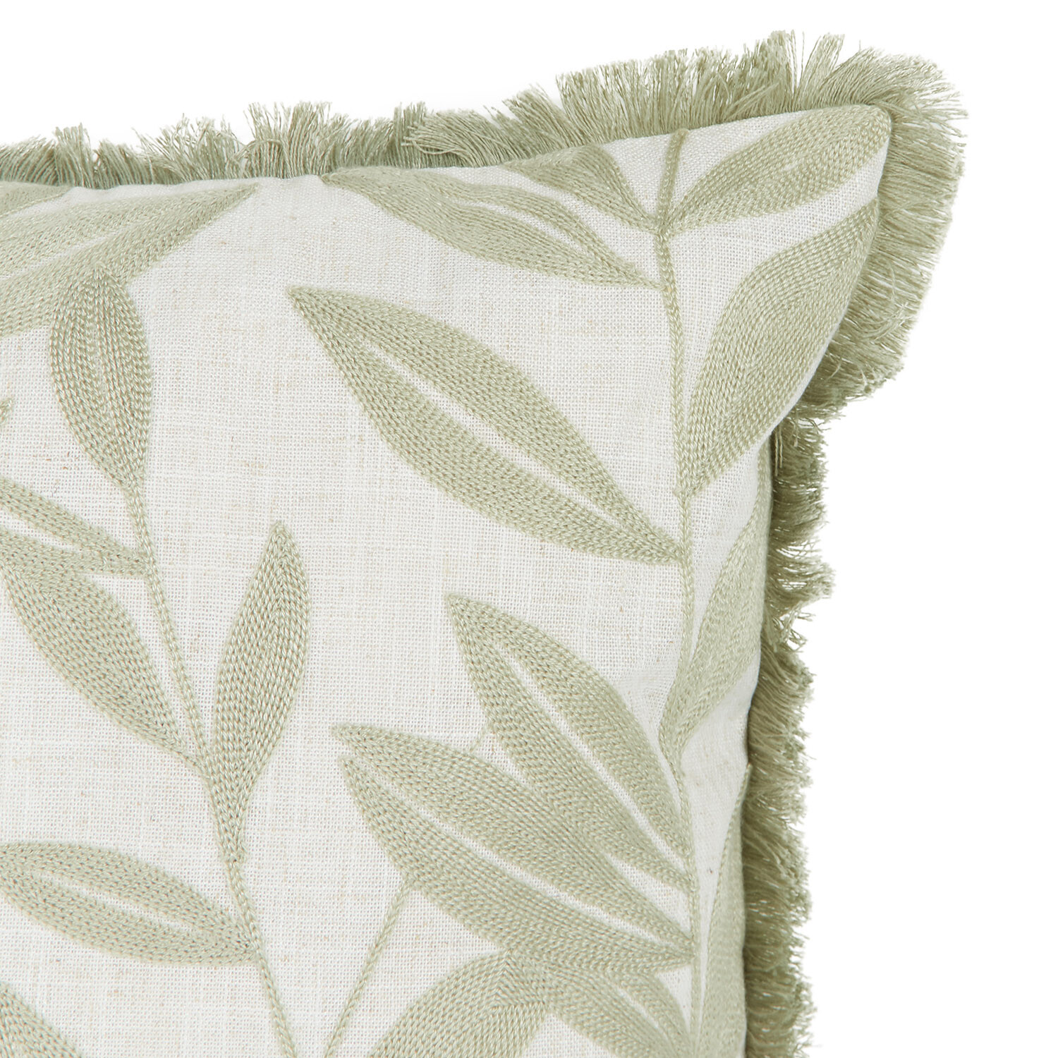 Hallie Leaves Cushion  - Multicolour Image 2