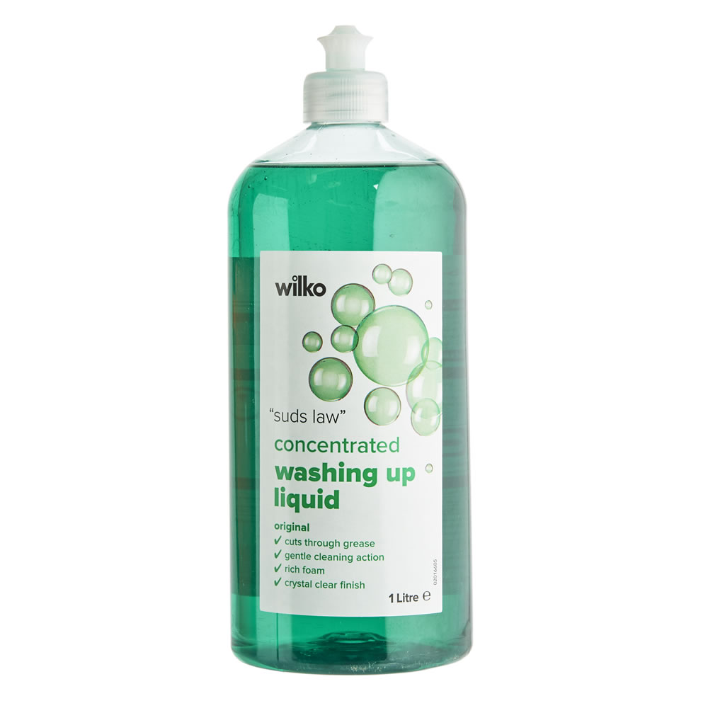 Wilko Original Washing Up Liquid 1L Wilko