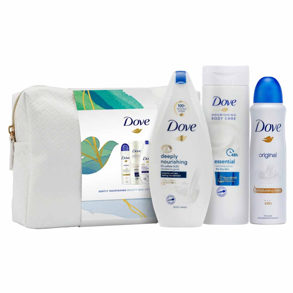 Dove Gently Nourishing Beauty Bag Gift Set Image 1