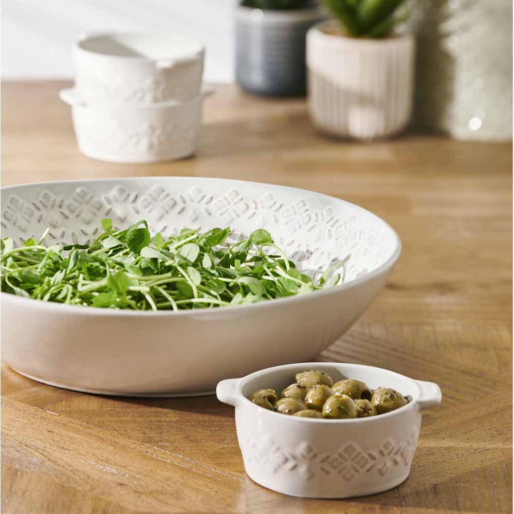 Wilko Salad Bowl Discovery Embossed Image 6