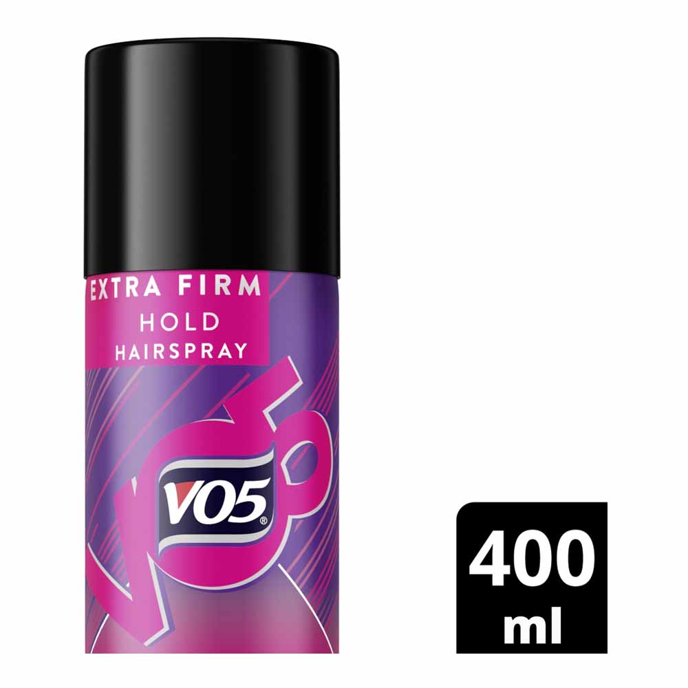 VO5 Extra Firm Hold Hairspray 400ml Image 1