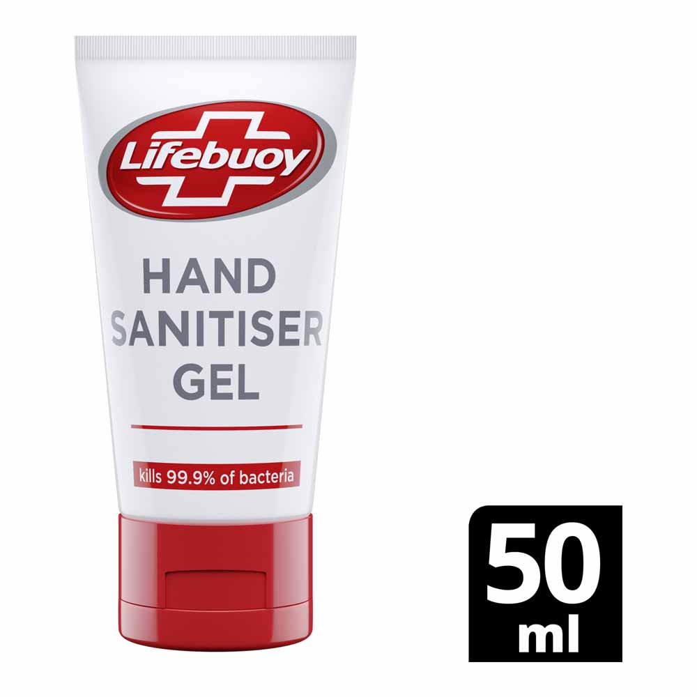 Lifebuoy Hand Sanitiser Gel 50ml Image 1