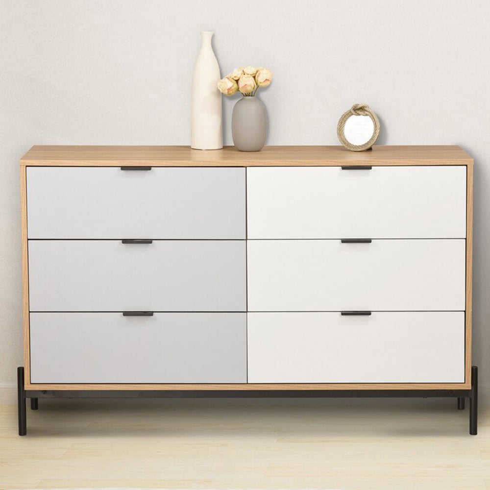 Odin 6 Drawer Chest of Drawers Image 1