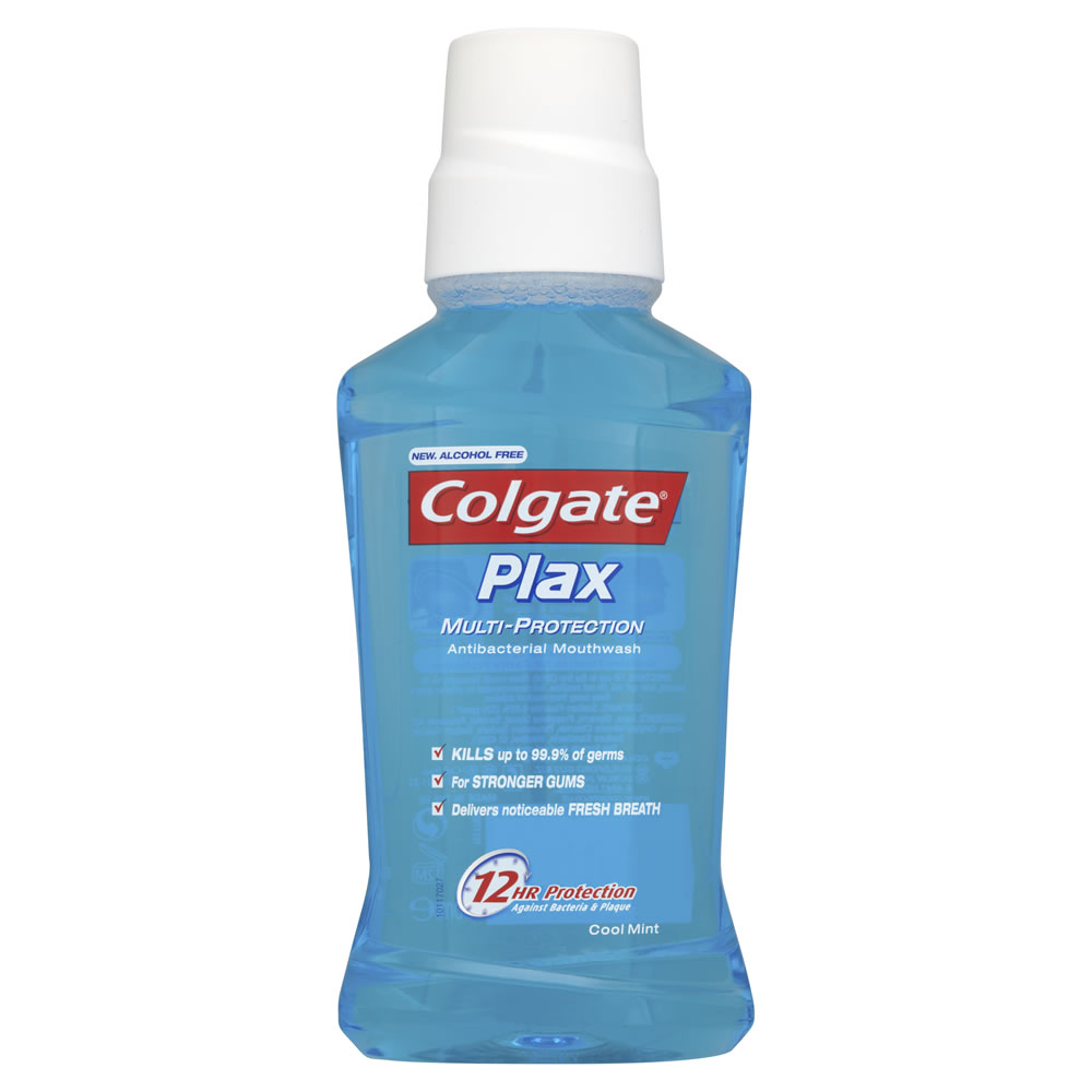 Colgate Plax Mouthwash Alcohol Free Cool Mint 250ml Image