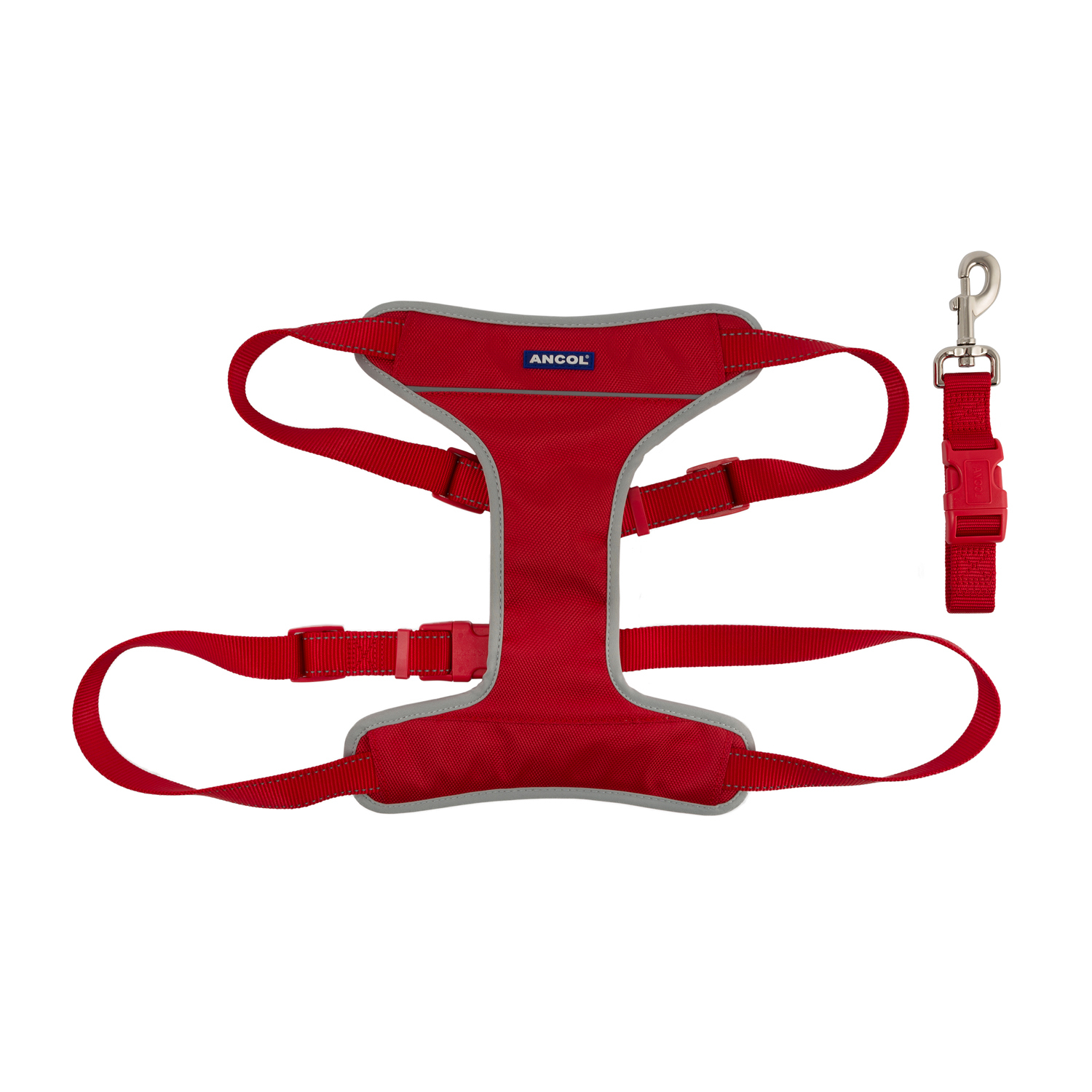 Travel and Exercise Harness for Dogs - Red / Large Image 4