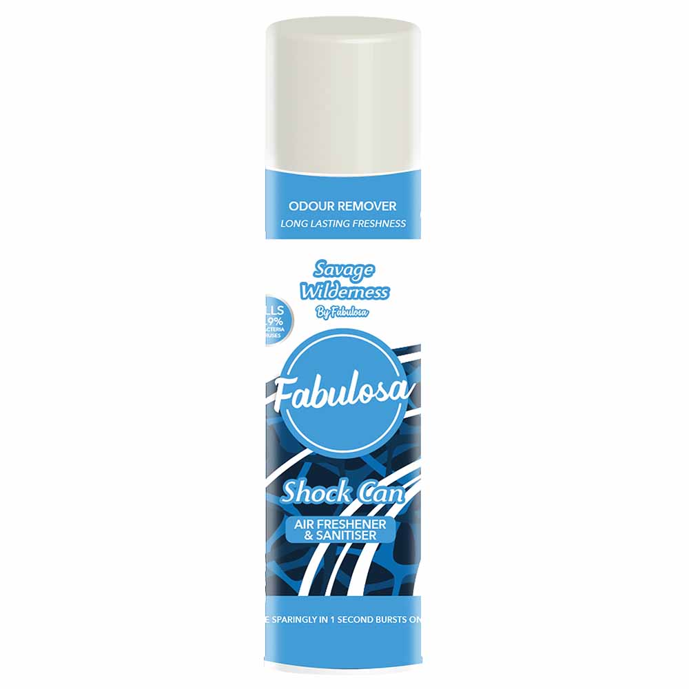 Fabulosa Shock Can Air Freshener Savage Wilderness 400ml Image