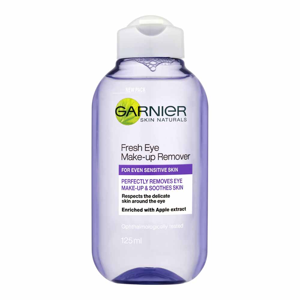 Garnier Skin Naturals Eye Make Up Remover 125ml Image 1