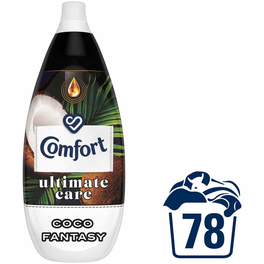 Comfort Ultimate Care Coco Fantasy Fabric Conditioner 78 Washes Case of 6 x 1.178L Image 3