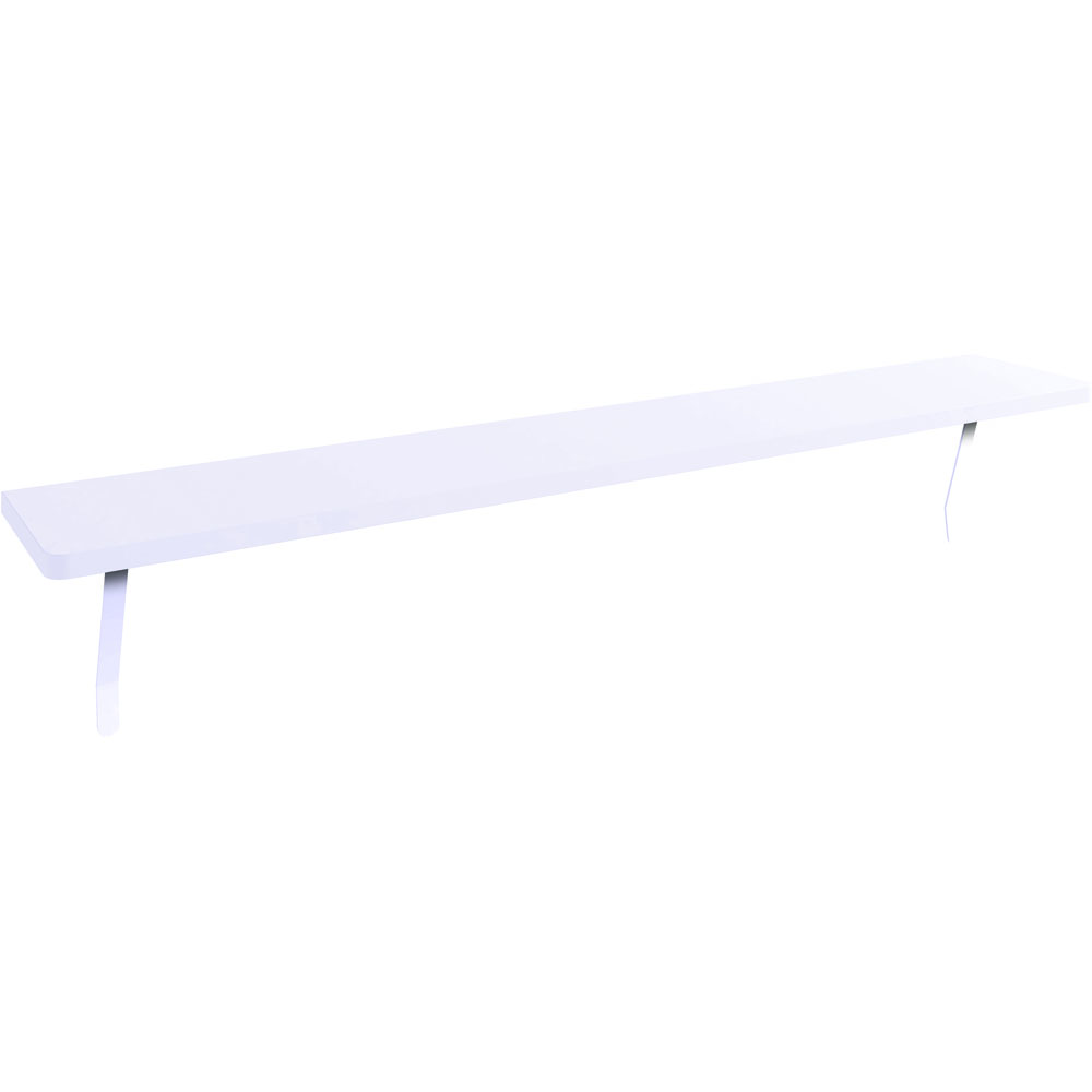 Easy Fit White Radiator Shelf 60 x 15 x 1.8cm Image 1