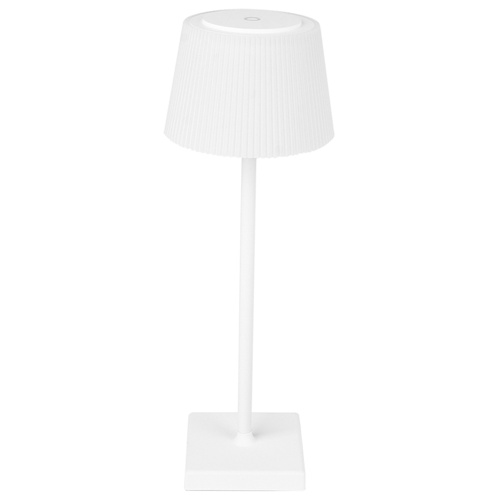 Ener-J White LED Table Lamp with CCT and Dimming Image 1