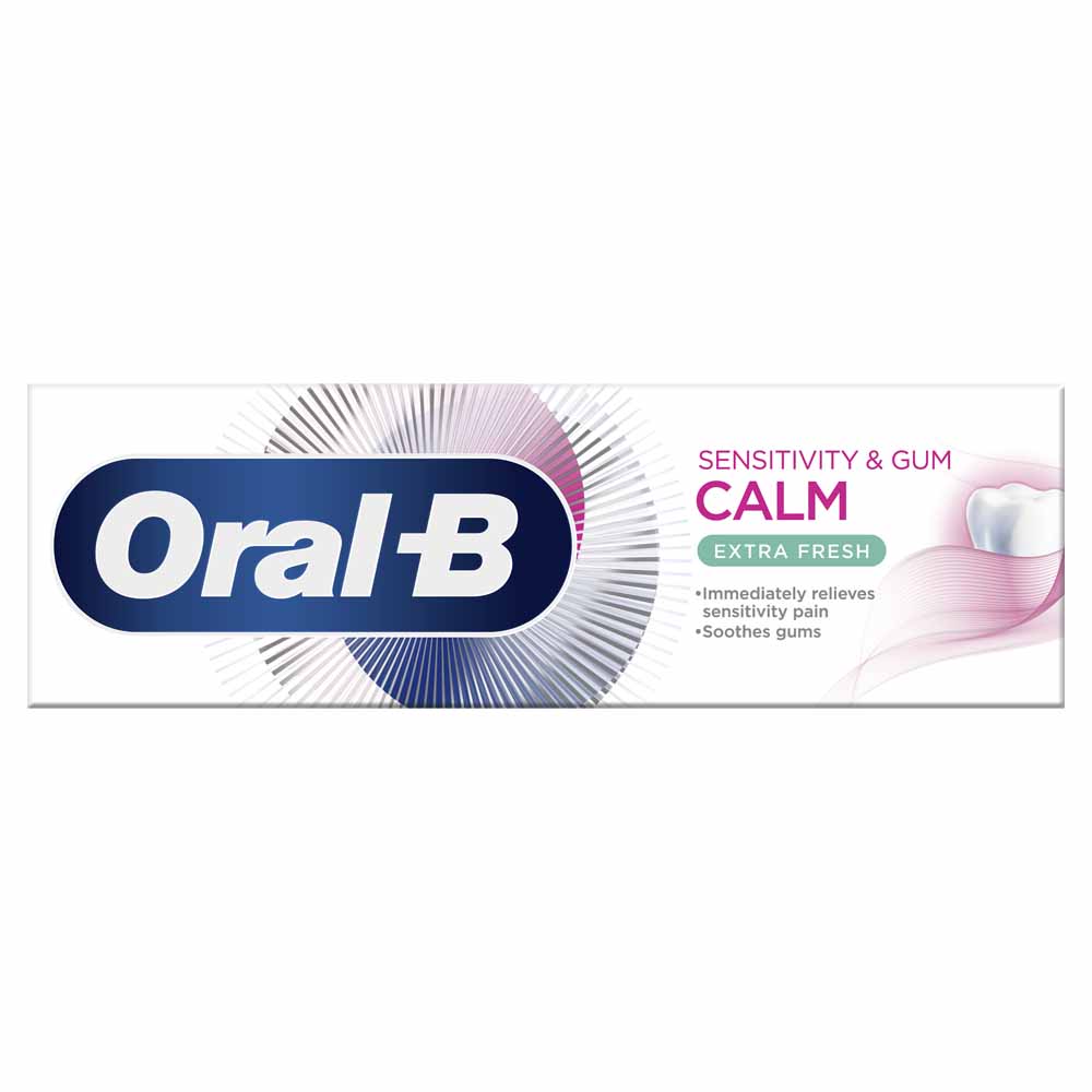 Oral B Sensitive and Gum Calm Extra Fresh Toothpaste 75ml Image 1