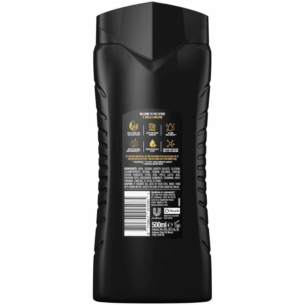 Lynx XXL Africa Shower Gel 500ml Image 3