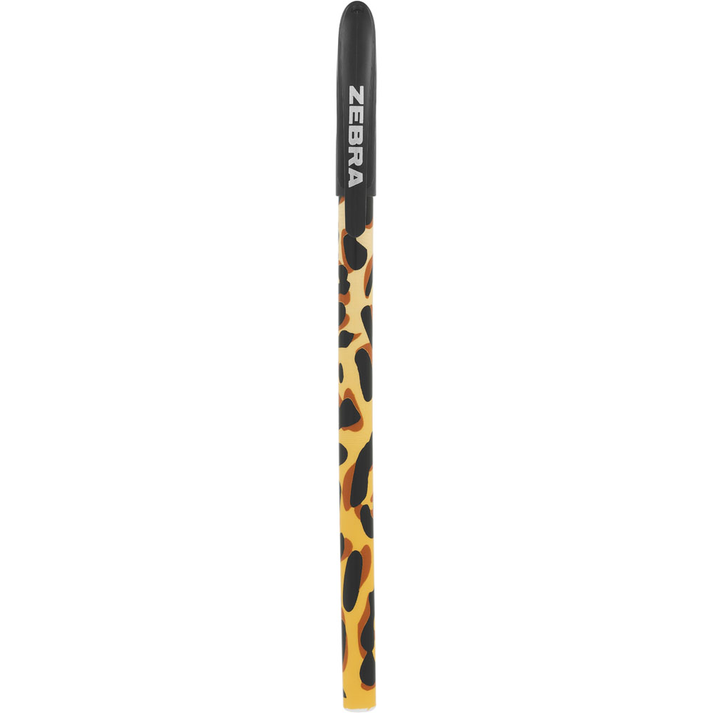 Zebra Doodlerz Animal Stick Black Pen 10 Pack Image 3