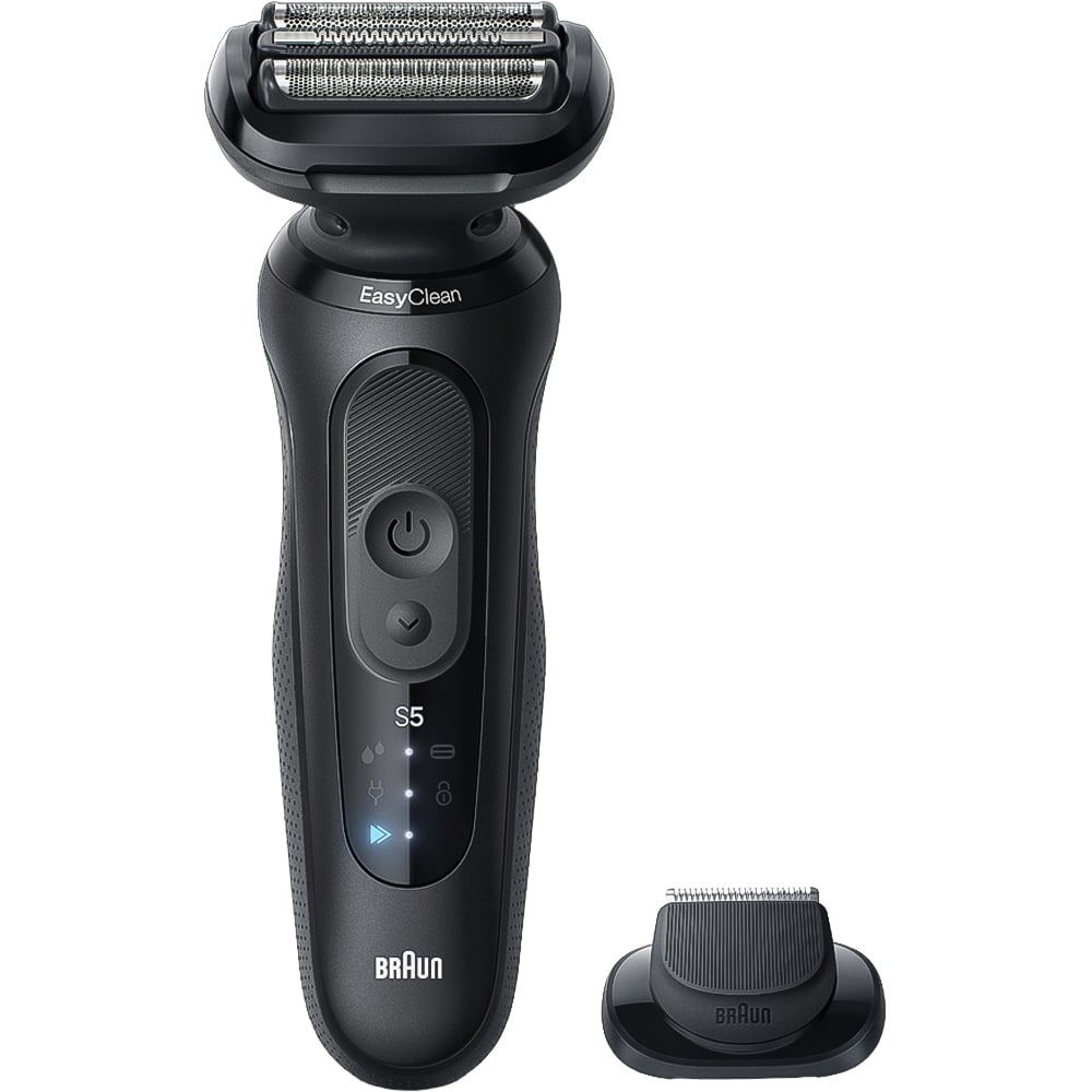 Braun Series 5 52-N1200S Black Electric Shaver with 1 Attachment Image 2