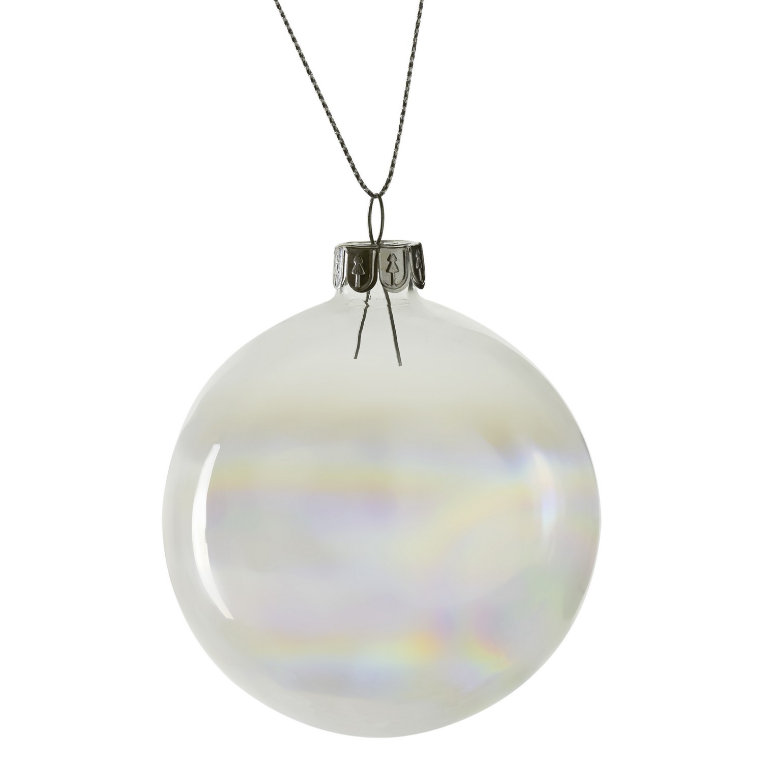 Frosted Fairytale Clear Lustre Bauble Image