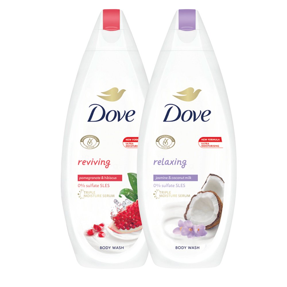 Dove Radiantly Refreshing Bodywash Duo Gift Set Image 3