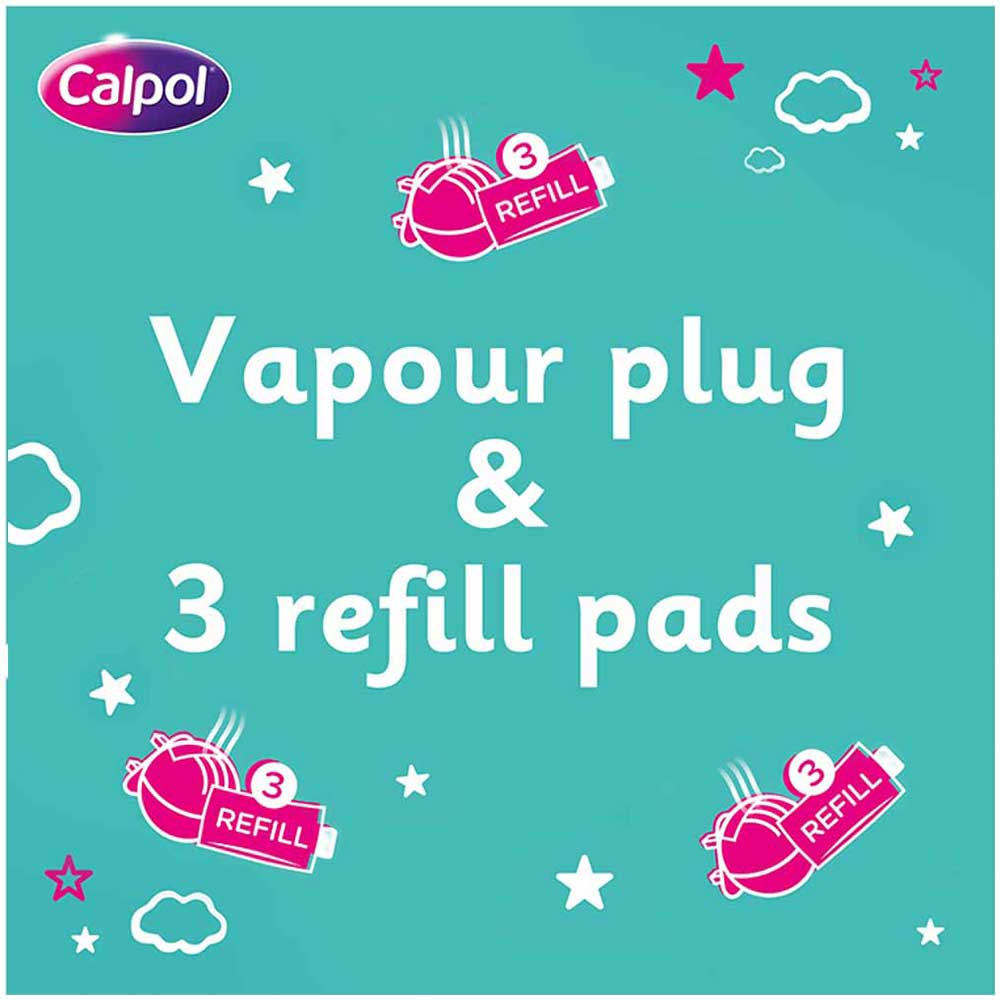 Calpol Vapour Plug Nightlight Wilko