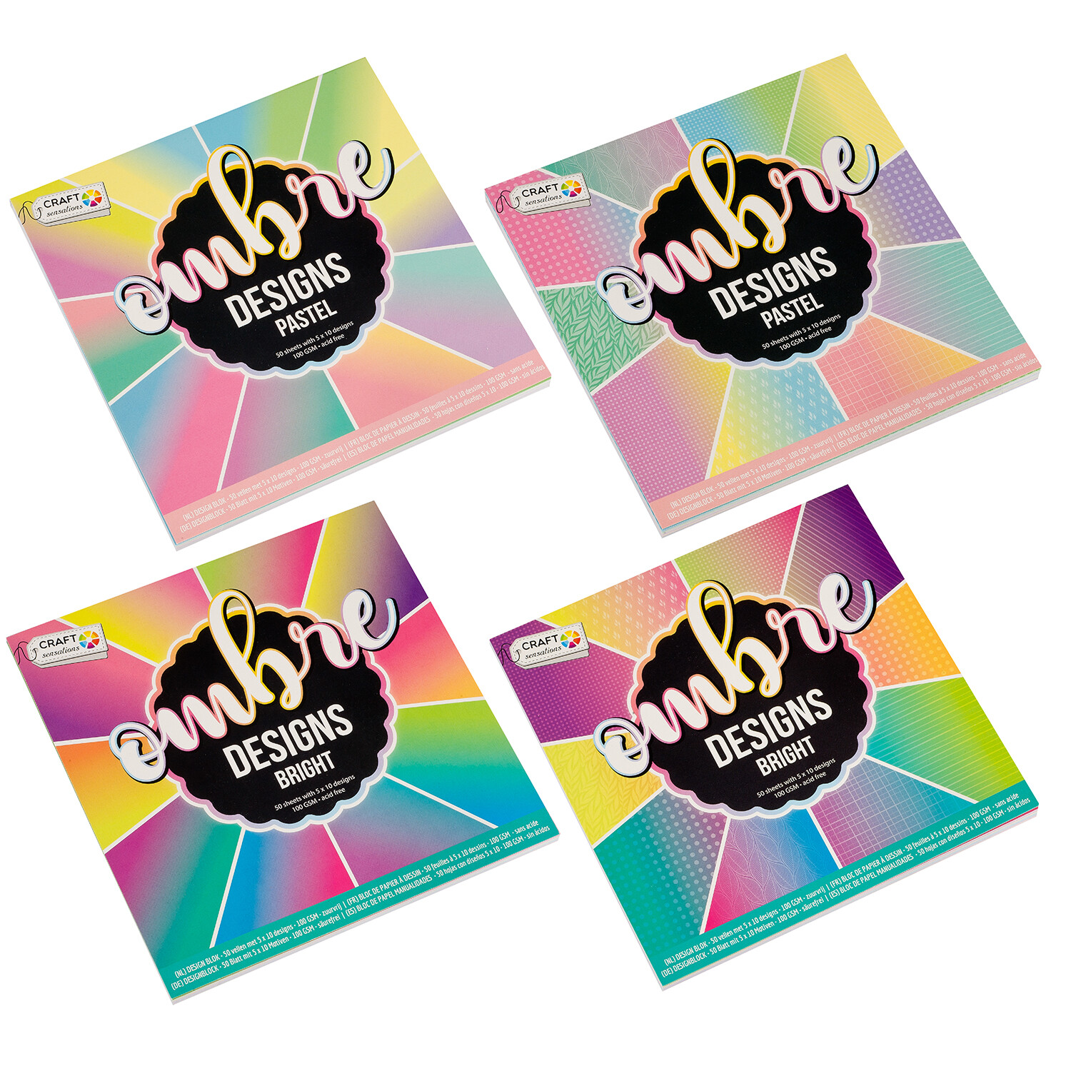 Craft Sensations Ombre Design Pad Image 1