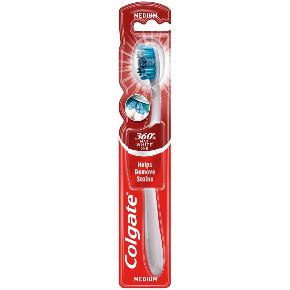 Colgate Max White One 360 Toothbrush Image 2